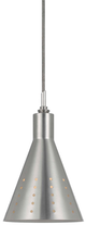 Cal® Lighting & Accessories Uni Pack Brushed Steel Pendant-0