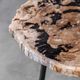 Uttermost® Mircea Natural Accent Table with Aged Black Base-4
