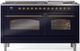 Ilve® Nostalgie II Series 60" Midnight Blue Pro Style Dual Fuel Range-0