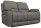 La-Z-Boy® Greyson Blue Grey Leather Power Reclining Loveseat with Headrest and Lumbar-0