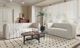 Furniture of America® Aversa Off-White Sofa-1