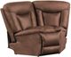 New Classic® Home Furnishings Morello 3-Piece Brown L-Shape Manual Reclining Sectional-4
