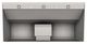 Vent-A-Hood® 48" Stainless Steel Wall Mounted Range Hood-2