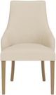 Riverside Furniture Mix-N-Match Chairs 2-Piece Ivory Swoop Arm Upholstered Dining Arm Chair Set-2