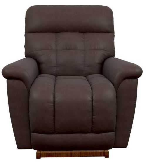 La-Z-Boy® Fulton Walnut Leather Power Rocking Recliner with Headrest and Lumbar-1