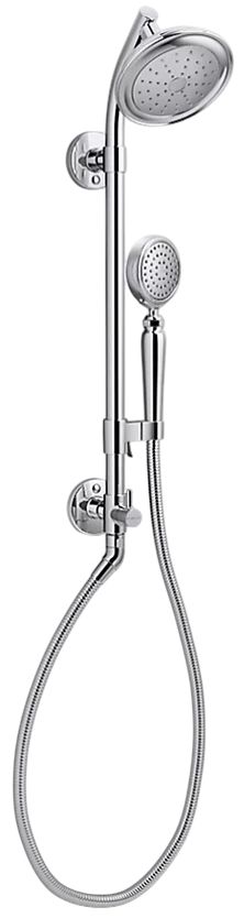 KOHLER® Artifacts® HydroRail®-S Polished Chrome 1.75 GPM Shower Column Kit-0