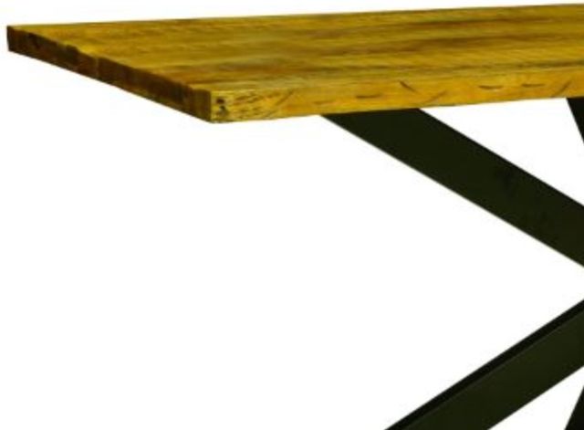 Jaipur Furniture Kerela Black/Brown 71" Dining Table-2