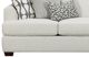 Fusion Furniture Contour Natural White 93" Sofa-1
