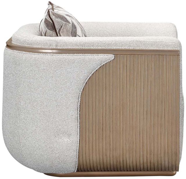 Michael Amini® West Kensington Sea Salt Caramel Matching Chair-2