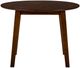 Jofran Inc. Simplicity Caramel Round Dropleaf Table-2