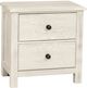 Artisan & Post by Vaughan-Bassett Weathered White Nightstand-0