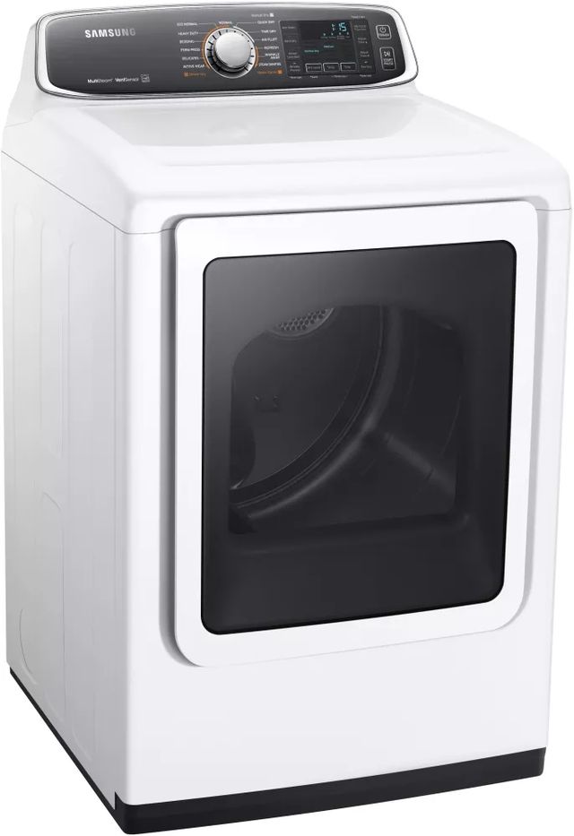 Samsung 7.4 Cu. Ft. White Front Load Electric Dryer-1