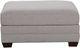 King Hickory Highland Park Casual Linen Ottoman-1