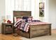 Signature Design by Ashley® Trinell Rustic Brown Under Bed Storage-2