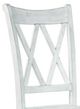 John Thomas Furniture® Hampton Chalk Double X Back Dining Side Chair-1