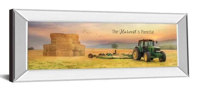 Classy Art The Harvest is Plentiful by Lori Deiter Mirror Framed Wall Art-0