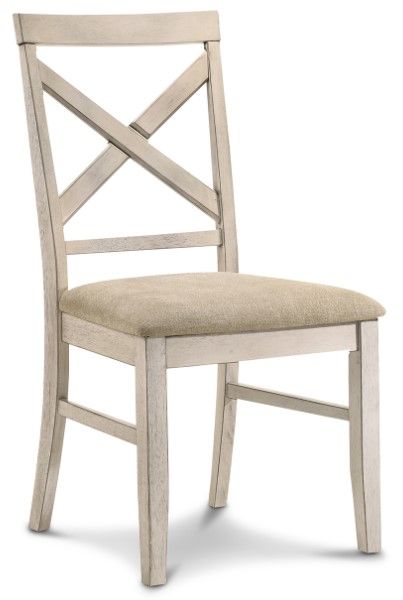 American Wholesale Furniture Somerset White Side Chair-0