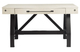 Olliix by INK+IVY Lancaster Reclaimed White Desk-0