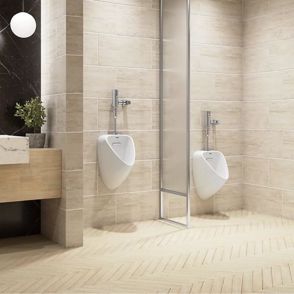 KOHLER® Mach® Tripoint® Polished Chrome Touchless Urinal Flushometer, Hes-Powered, 0.5 Gpf-1