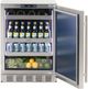 Sapphire Appliances 24" Stainless Steel Under The Counter Refrigerator-1