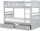 Homelegance® Orion Gray Youth Twin/Twin Storage Bunk Bed-2
