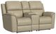Flexsteel® Henry Beige Power Reclining Loveseat with Console and Power Headrests-0