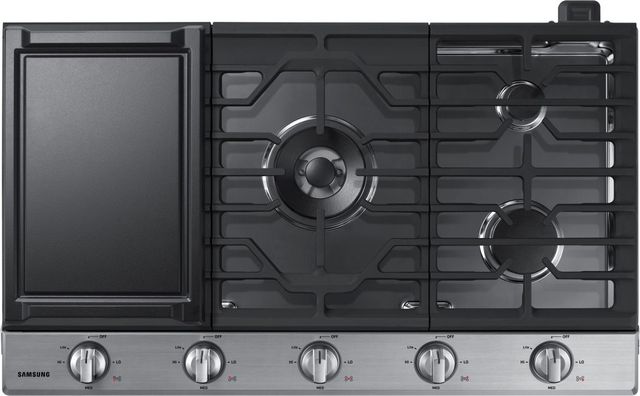 Samsung 36" Stainless Steel Gas Cooktop-2