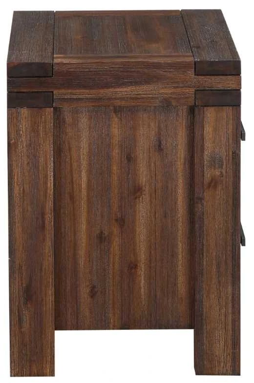 Modus Furniture Meadow Brick Brown Nightstand-3