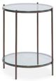 Bassett® Furniture Linville Oil Rubbed Bronze Lamp Table-0