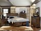 Homelegance® Jerrick Burnished Brown Queen Storage Sleigh Platform Bed-4