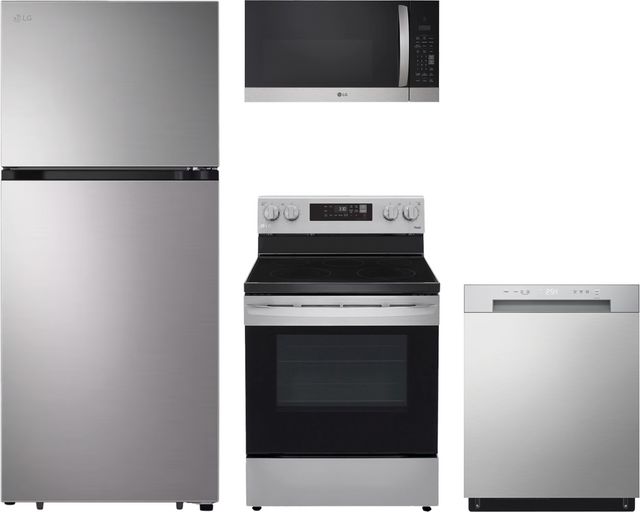 LG 4 Piece Stainless Steel Kitchen Package | Grand Appliance and TV
