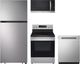 LG 4 Piece Stainless Steel Electric Kitchen Package-0