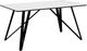 Emerald Home Trista Marbled White Dining Table with Black Legs-0