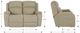 La-Z-Boy® Dorian Mineral Leather Power Reclining Loveseat with Headrest-2