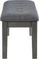 Signature Design by Ashley® Hallanden Antiqued Gray Dining Bench-2