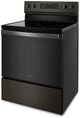 Whirlpool® 30" Black Stainless Steel Freestanding Electric Range with 5-in-1 Air Fry Oven-2