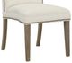 Fairfield® Customizable Entree Dining Empire Tall Back Armless Stack Chair with Mica Legs-3