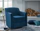 Signature Design by Ashley® Bradney Ink Swivel Accent Chair-4