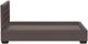 American Leather® Customizable Loja Youth Twin Leather Panel Bed-3