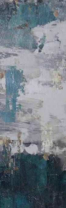 StyleCraft Blue Mineral II Wall Art-1