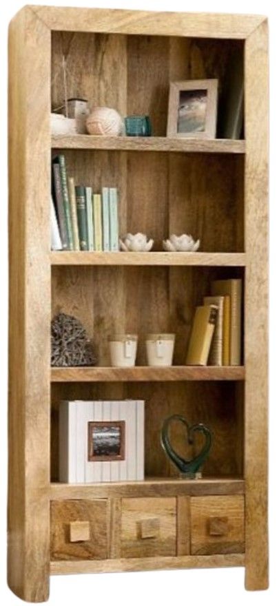 Jaipur Furniture Dakota Light Brown Bookcase-0