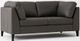 EQ3 Salema Leather Loveseat-3