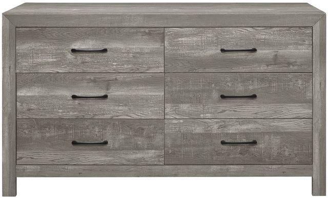 Mazin Furniture Corbin Gray Dresser-1