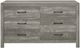 Mazin Furniture Corbin Gray Dresser-1