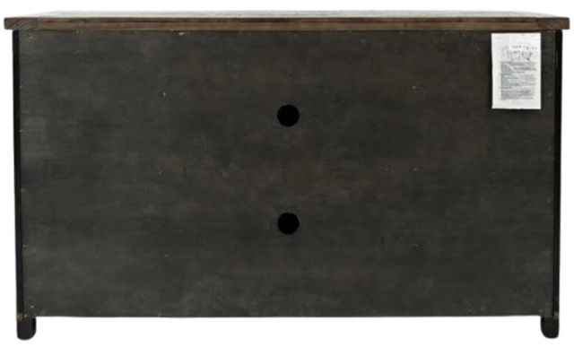 Jofran Inc. Madison County Vintage Black 60'' Barn Door Server-3