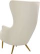 TOV Furniture by Inspire Me Home Decor Cream Julia Wingback Velvet Chair-2
