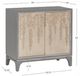 Coast2Coast Home™ Cragen Antique White/Gray Accent Cabinet-2