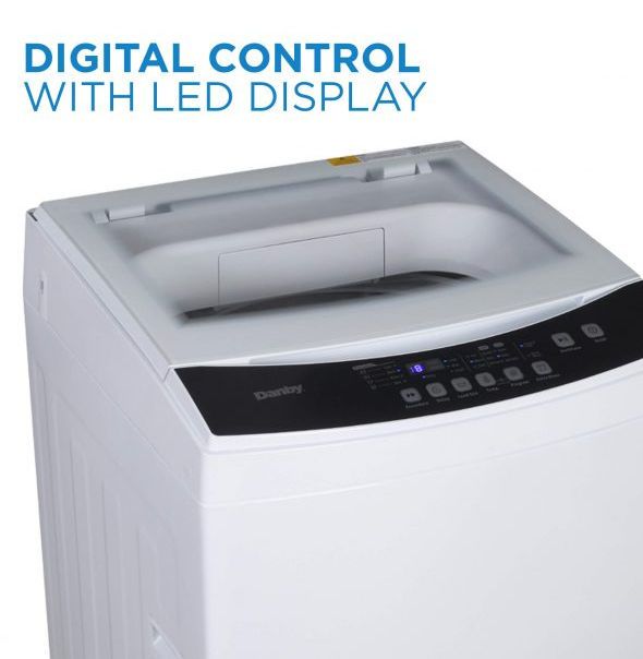 Danby® 3.0 Cu. Ft. White Top Load Washer-1