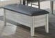 ECI Furniture Summer Winds Gray/White Storage Bench-0