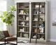 Martin Furniture Toulouse 2-Piece Rustic White Bookcase-4